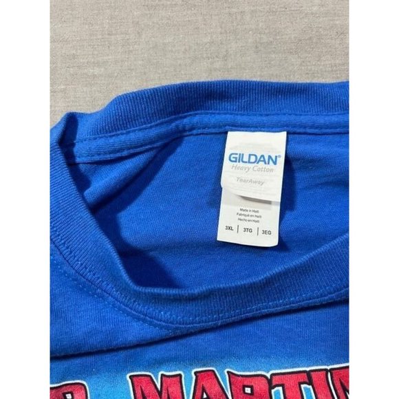 Martin Luther King The Time Is‎ Now Shirt Adult 3XL Blue Short Sleeve Tee Mens. - Picture 5 of 9